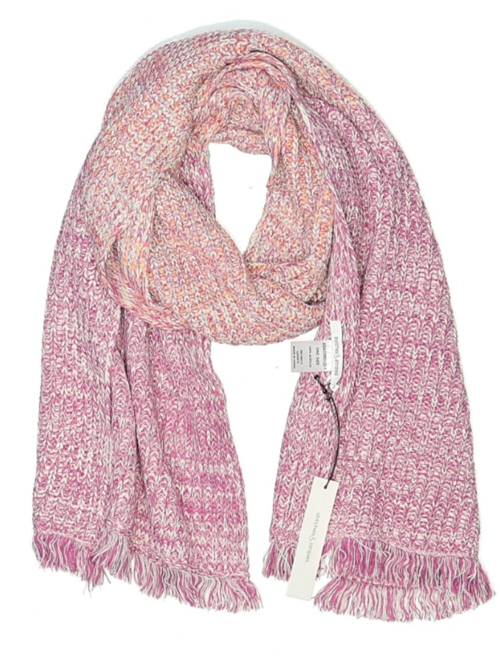 STITCHES & STRIPES Ombre Scarf Woven NWT
